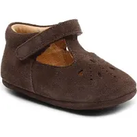 Bisgaard Chaussons Ballerines - Bloom - Dark Brown - - 18 - Chaussons