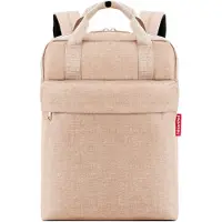Reisenthel allday backpack M, sac à dos, sac à dos de loisirs, sac bagage à main, Twist Coffee, 15 L, EJ6041
