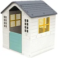 DOLU Maison d'enfant avec portes pour animaux