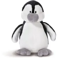 Nici Doudou pingouin 20 cm noir et blanc Peluche