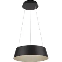 Lyora Suspension Alba noir Ø 42cm