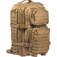 Mil-Tec US Assault Pack L Lasercut, sac à dos ,Beige (Coyote)