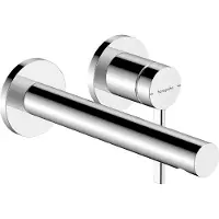 Hansgrohe Zesis S Mitigeur monocommandé pour lavabo encastré, montage mural, bec 194mm, 74750000