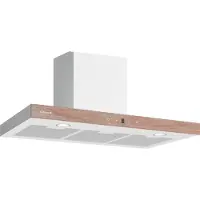 Klarstein ZenFusion T Hotte Aspirante - 90 cm Hotte murale, Débit 885 m³/h, Tactile, CEE A++, LED 4000 K, Silencieuse 47 dB, Blanc, Air Évacué & Recyclé
