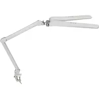 MAUL lampe de table MAULcraft duo LED 6.500 K dimmable pied à pince blanc