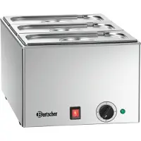 Bartscher Bain Marie, 3x 1/3GN, 150mm