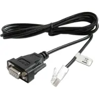 APC AP940-0625A changeur de genre de câble DB9 RJ45 Noir