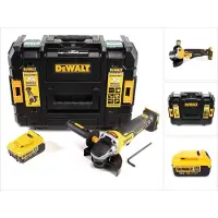 DeWalt DCG 406 NT Meuleuse d'angle sans fil 18V 125mm Brushless + 1x batterie 4,0Ah + TSTAK - sans chargeur