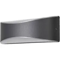 LUCANDE Luminaires d'extérieur , Akira, Noir, Balcon, Métal, Moderne