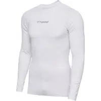 Hummel T-Shirt fonctionnel gris / blanc