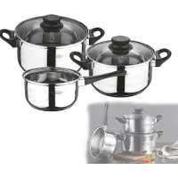 Big Buy Cooking Ensemble De Casseroles Toledo 5 Unités