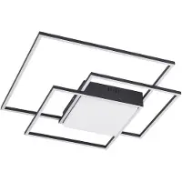 LINDBY Plafonnier , Nelinka, Noir, Salon / séjour, Métal, Moderne