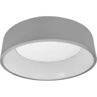 Osram Plafonnier LED SMART+ Matter Cylinder gris 450 mm, 24 W, 930 lm, TW 3000-6500 K, WiFi, Alexa, PMMA