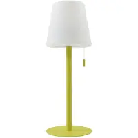LINDBY - Azalea LED Portable Lampe de Table IP44 Blanc/Jaune