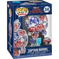 Funko POP! Marvel Studios Captain Marvel - Captain Marvel 34 Art Series Special Edition - Pop - Vinyl Figur