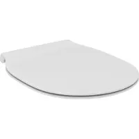 Ideal standard Siège de WC Connect Air avec Softclosing (abaissement automatique), Sandwich E036601 Blanc (Alpin)