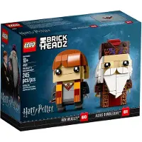 LEGO BrickHeadz Ron Weasley et Albus Dumbledore 41621 Bauset