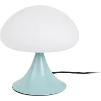 Leitmotiv - Lampe de table Hongo - Bleu brumeux - Ø20cm Lampe de table - Lampe de chevet, salon, chambre à coucher