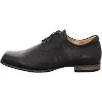 Think GURU Chaussures hommes - Chaussures basses élégantes - Chaussures à lacets noir NEU