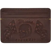Fossil porte-cartes Bronson Card Case Espresso marron foncé