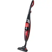 Ariete 2772 Evolution balai électrique sans sac 600W moteur cyclonique rouge et noir