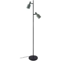 LINDBY Lampadaire , Ovelia, Noir, Bureau / espaces de travail, Métal, Moderne
