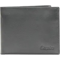 Esquire porte-monnaie New Silk Wallet Black noir
