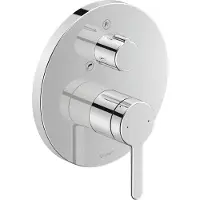 Duravit Mitigeur monocommandé pour bain C.1 UP avec inverseur et vidage rond chromé