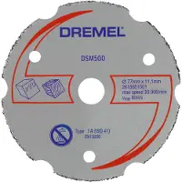 Dremel DSM500 - Schneidscheibe - 20 mm - Länge: 77 mm - Breite: 77 mm - für DSM20-3/4