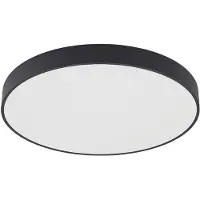 Arcchio Plafonnier , Vanida, dimmable, Noir, Cuisine, Aluminium, Moderne