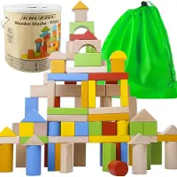Kruzzel Blocs en bois - 100 pcs. 22666