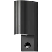 LINDBY Luminaires d'extérieur , Palina, dimmable, Noir, Balcon, Aluminium, Moderne