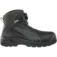 Puma Bottes de sécurité Cascades Disc mid S3 conformes à la norme EN ISO 20345:2022 S3 CI HI HRO SRC noir taille 47