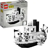 LEGO Ideas 21317 Steamboat Willie - Les débuts de Mickey Mouse à l'écran chez Disney