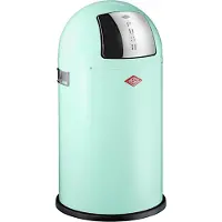 Wesco Collecteur de déchets PUSHBOY JUNIOR 175531-51 en MINT de 22 litres / Poubelles / Poubelles
