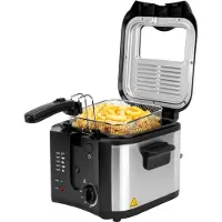 Clatronic Fr 3649 Single 2.5l 1600w Air Fryer Noir 2.5 Liters / EU Plug 220V