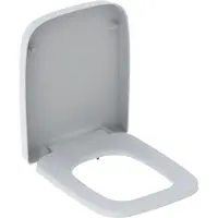 Keramag Siège de WC Geberit Renova Nr.1 Plan, avec couvercle, blanc, 572110000