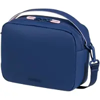 American Tourister sac à épaule bandoulière Puffypop Pouch Navy bleu marine