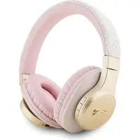 GUESS 4G Script Logo Écouteurs Bluetooth supra-auriculaires - Rose