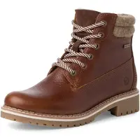 Tamaris Bottines à lacets beige foncé / marron