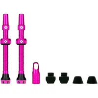 Muc Off Tubeless Valve Kit V2 Universal pour VTT & route, couleur:rose, taille:60