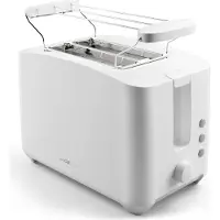 Clatronic Grille pain 2 fentes Blanc Clatronic TA3801-Blanc