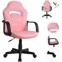 Vdd - Chaise de jeu rose réglable en hauteur - 102-112x57x45cm