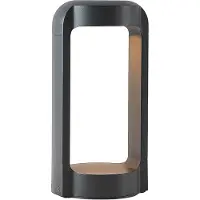LUCANDE Luminaire Extérieur , Habsa, Noir, Terrasse, Métal, Moderne