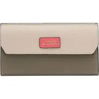 L.credi porte-monnaie Olivette Flap Wallet Khaki Multi kaki