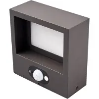 LUCANDE Luminaire Extérieur , Mahra, Gris, Balcon, Métal, Moderne