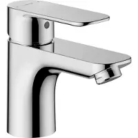 Hansa Mitigeur lavabo EHM, HANSABASIC 5542, saillie 101 mm, DN15, chrome, 1 pièce.