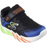 SKECHERS Kids Baskets bleu / jaune fluo / orange / noir