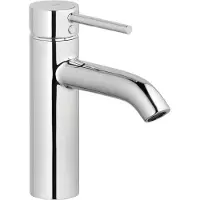 Kludi Mitigeur Bozz WT 100 mm avec soupape d'écoulement Push Open, 1 pièce.
