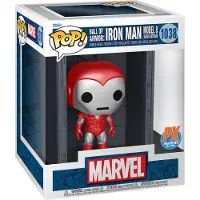 Funko POP! Silver Marvel Deluxe Iron Figure Hall Of Armor Man Model 8 Centurion Px Exclusive Rouge Enfants